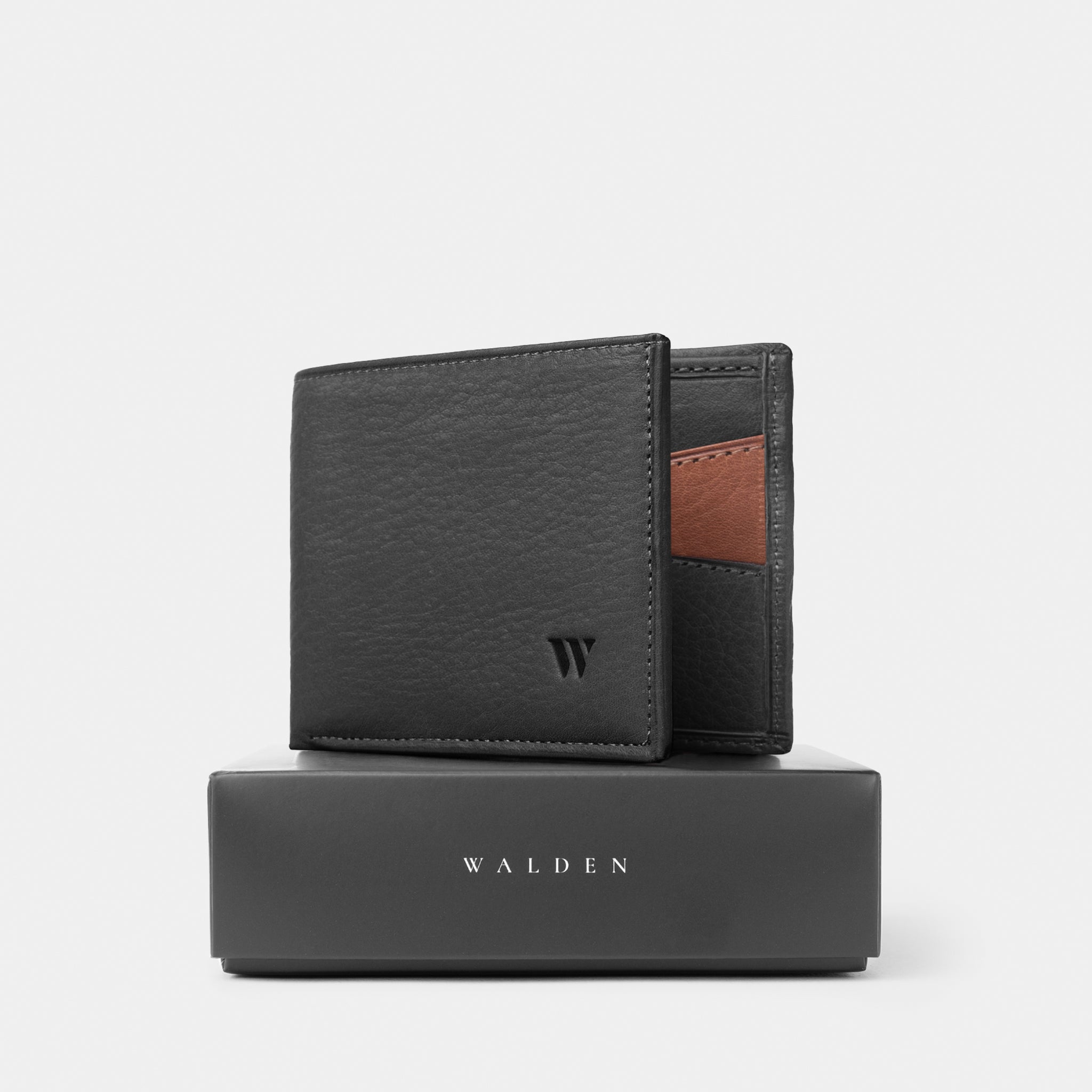 Walden® Billetera Euro Mark de Cuero Genuino · Bosco #color_bosco