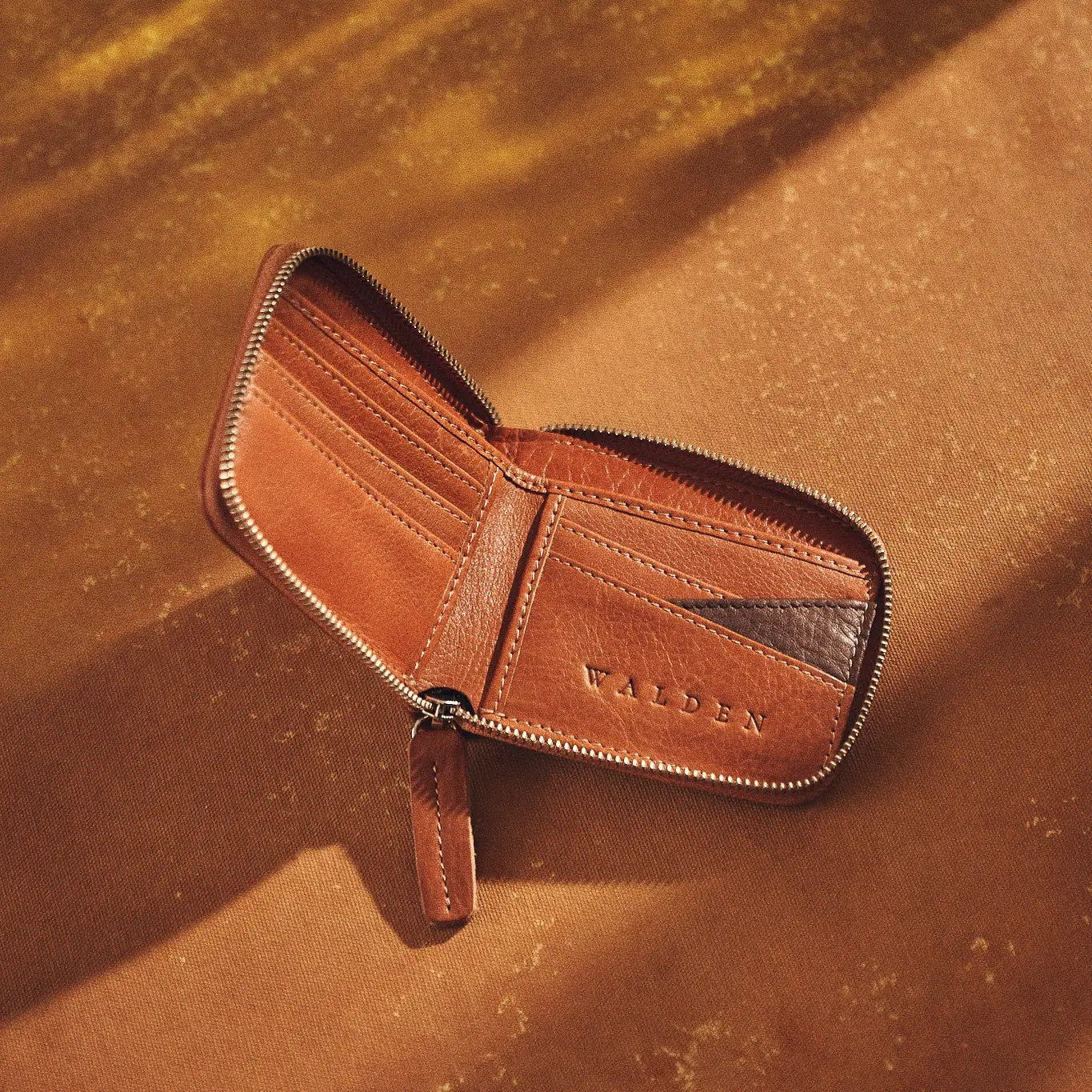 Walden® Billetera Pocket de Cuero Genuino · Terra #color_terra