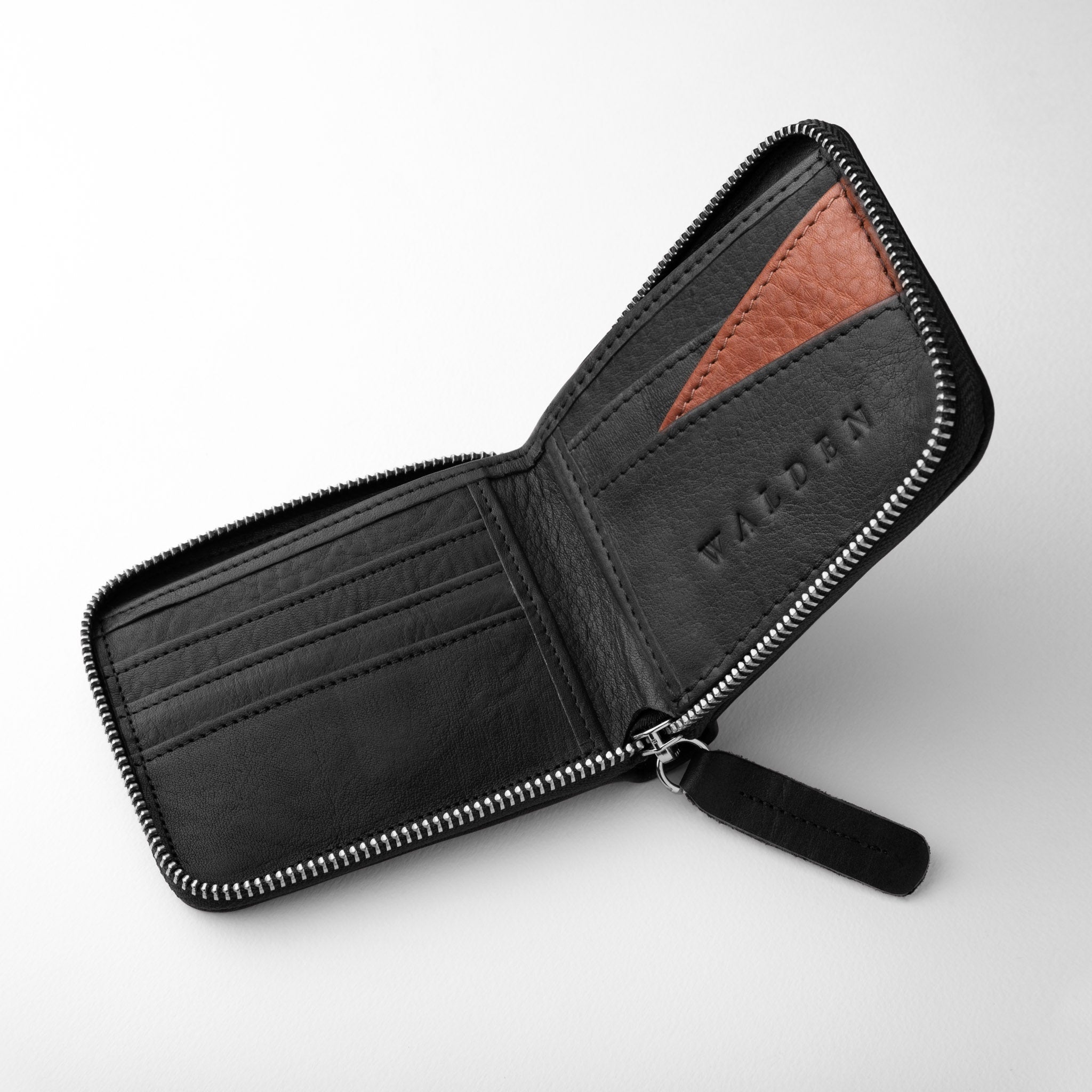 Walden® Billetera Pocket de Cuero Genuino · Bosco #color_bosco