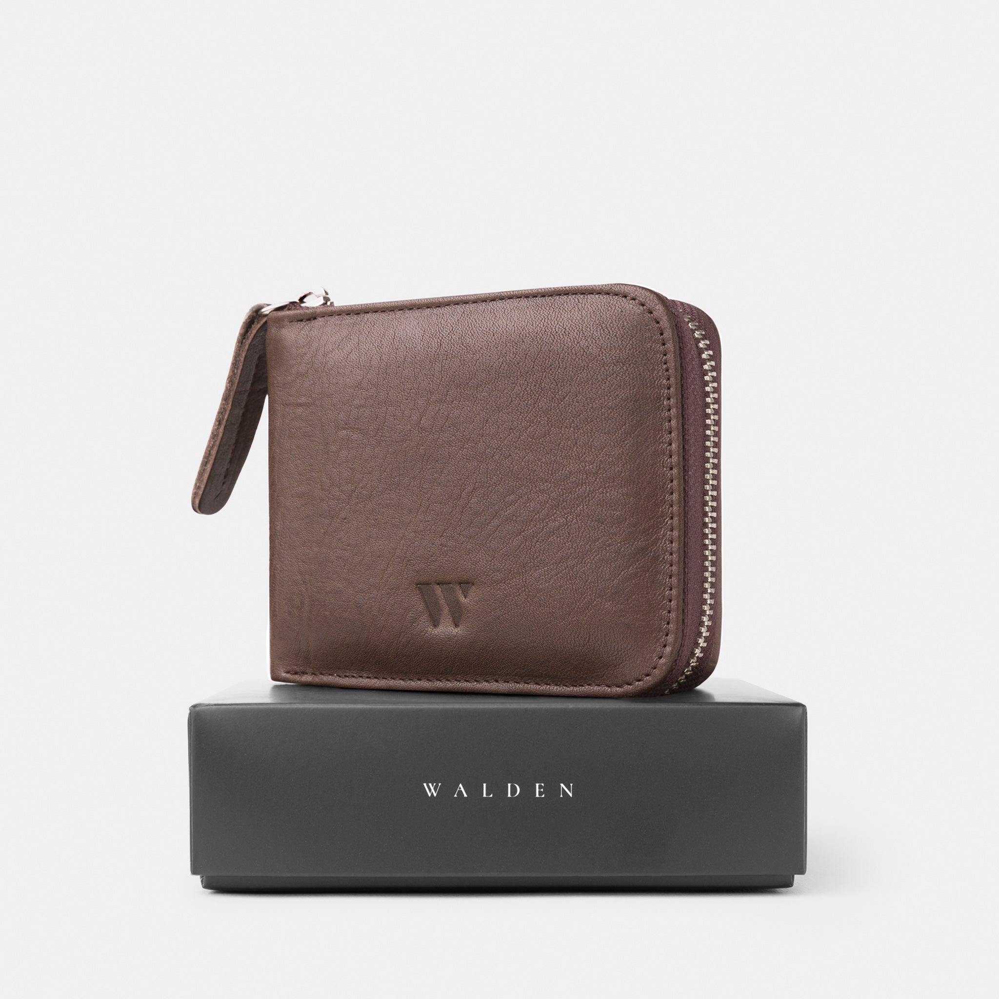 Walden® Billetera Pocket de Cuero Genuino · Moca #color_moca