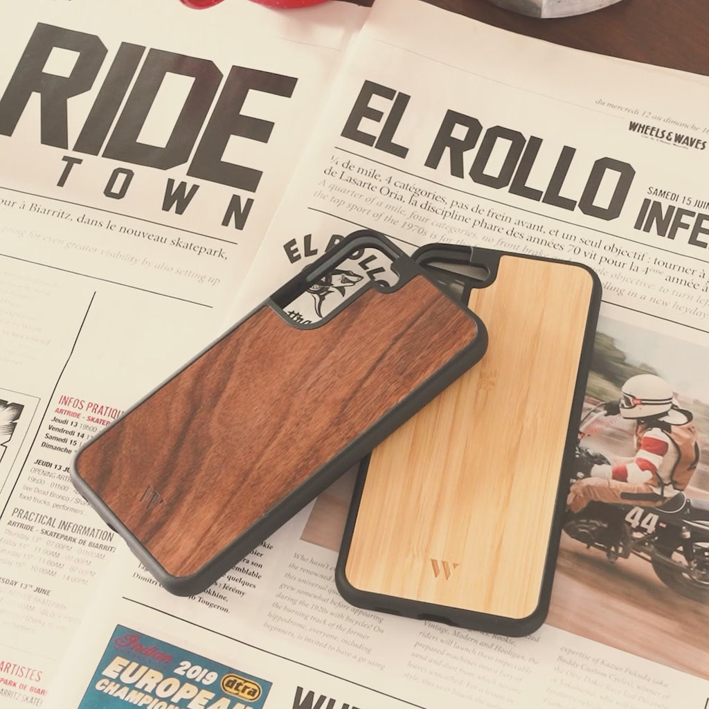 Walden® Funda de Madera Genuina para Samsung · Walnut #color_walnut