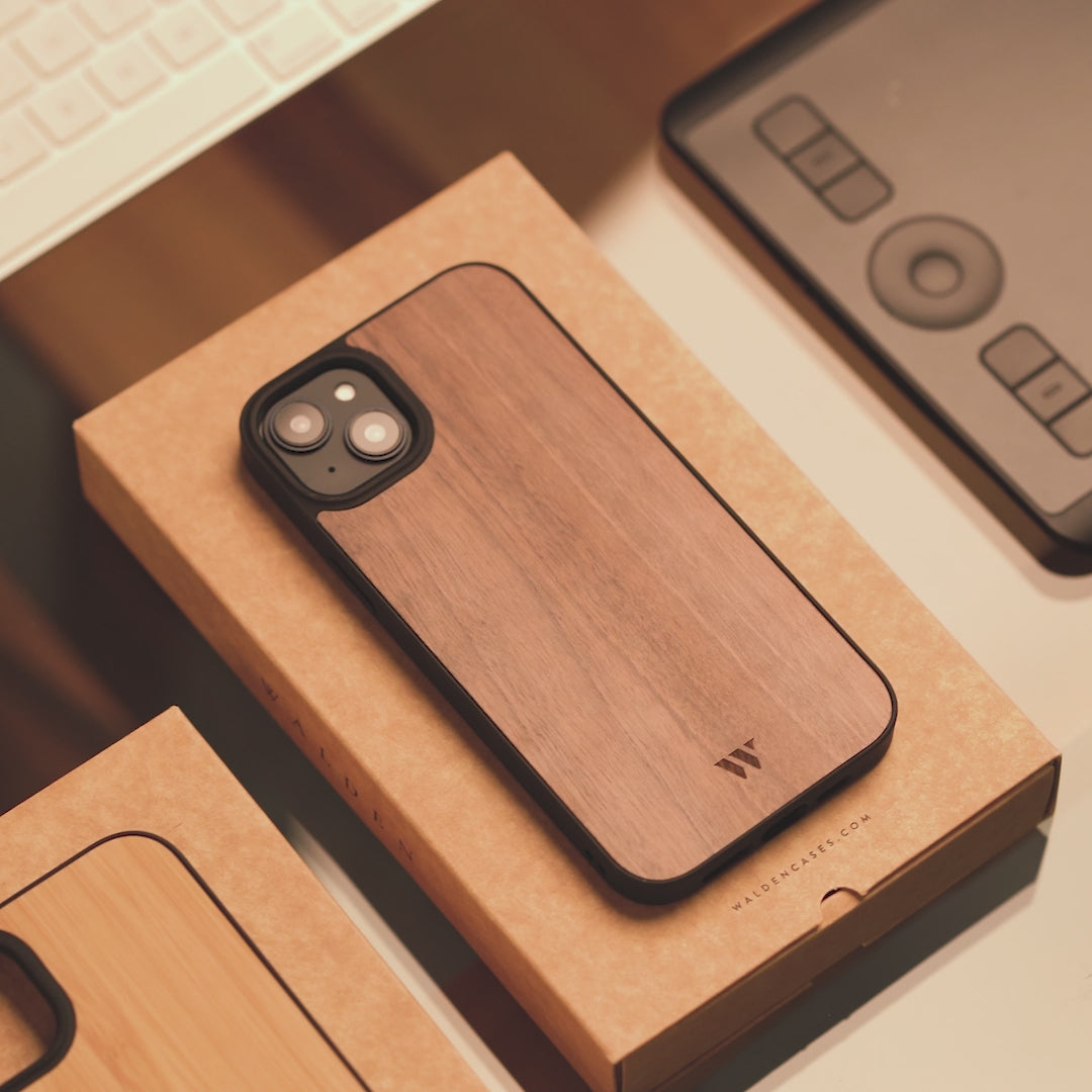 Walden® Funda de Madera Genuina para iPhone · Siena #color_siena