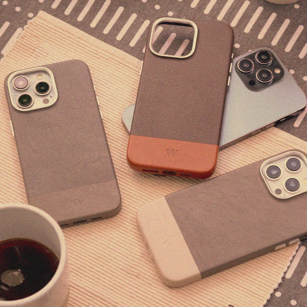 Walden® Funda de Cuero Combinado para iPhone · Alcantara #color_alcantara